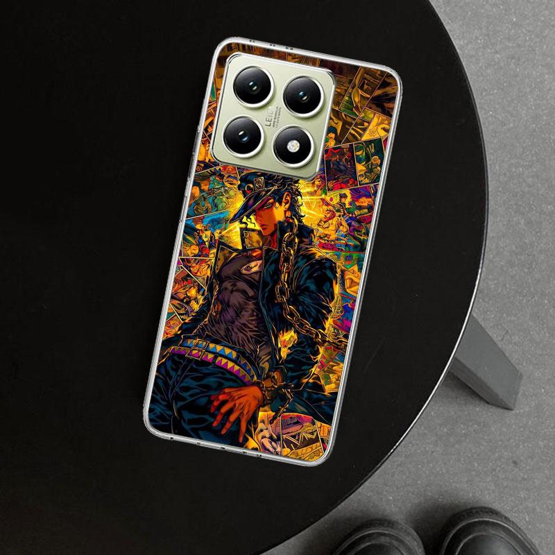 JoJo's Bizarre Adventure Kujo Jotaro Phone Case Cover for Xiaomi Redmi Note 15 14 13 12 11 Pro Plus 14S 12S 11S 11T 11E 10S 10 C