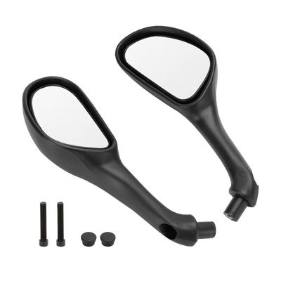 Rear View Mirror Motorcycle Sportbike 7/8" Handle Bar End Mirrors For Piaggio NRG Power 50 Gilera Runner 50 125 / 180