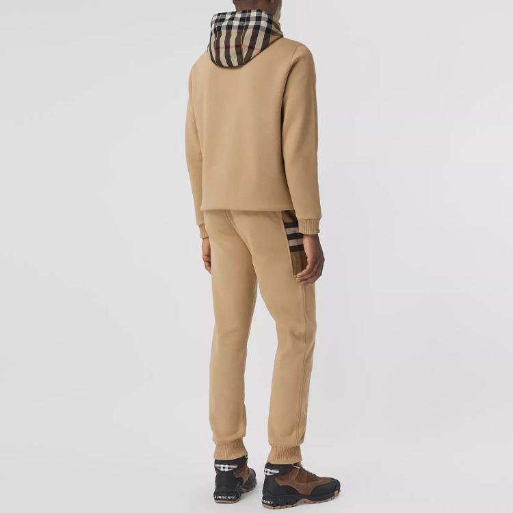 Burberry Knitted Sweatpants Men's Camel 80450141