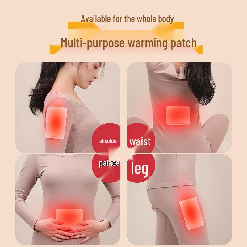 Selbsterwärmender Beifuß-Mutterkraut-Wärmer für Kälteschutz und Komfort