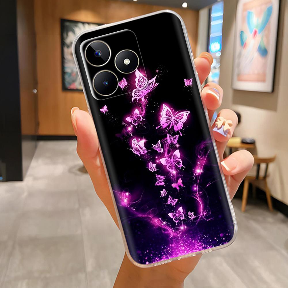 For Realme C53 Phone Case Realme C51 Full Protection Back Cover For Realme C53 Case C51 Soft Silicone Protector Shell Fundas