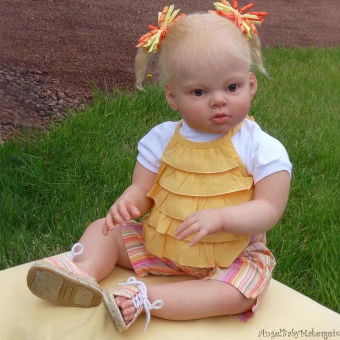 Arianna Reborn Toddler Silicone Doll Mold by Reva Creative