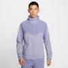 Running Jackets Men's Iron Purple/Indigo/Light Thistle Color Hood