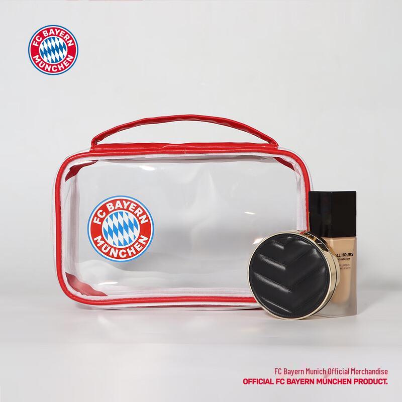 FC Bayern Transparent Cosmetic Bag