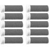 10 Pack Replacement Head Replacement Rollers Compatible With Emjoi Micro For Extremely Rough And Hard Skin.