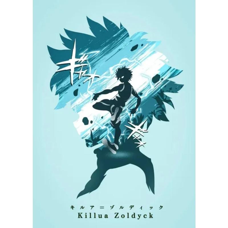 Hunter X Hunter Anime Poster  Killua Kurapika Gon Hisoka  HD Canvas Wall Art  Kawaii Room Decor  Home Decor  Wall Decoration