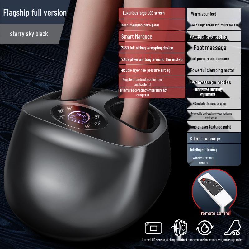 6D Smart Automatic Foot Massager with Kneading, Heating, and Vibration - Perfect Gift