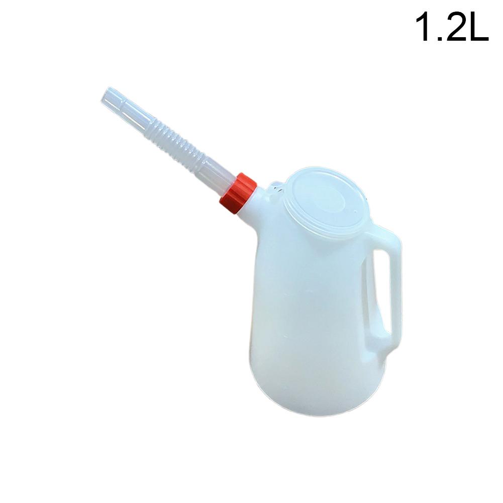 1.2/2/3/4/5L Oil Measuring Jug With Flexible Spout Oil For Automotive,Boat&Motorcycle Can Plast J0C8