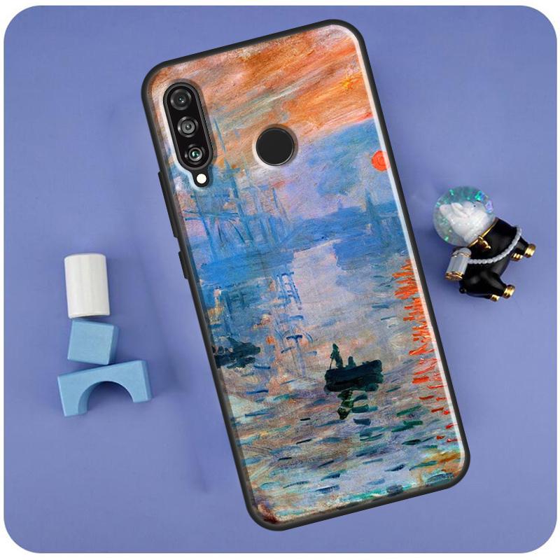 Famous Paintings For Huawei Nova 3i 7i 8i 11i 12i 9 10 SE Y60 Y61 Y70 Y72 Y73 Y90 Y91 P20 P30 P40 Lite Case