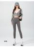 High-Waisted Body-Shaping Shark Yoga Pants - Women's Slimming, Elastic, Hip-Lifting, No-Roll Barbie Pants