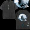 Anime Jujutsu Kaisen Gojo Satoru Potisk Tričko Pánské Dámské Trička Ležérní Bavlněné Oblečení Retro Prané Tričko Harajuku Pánská Vrchní Oblečení