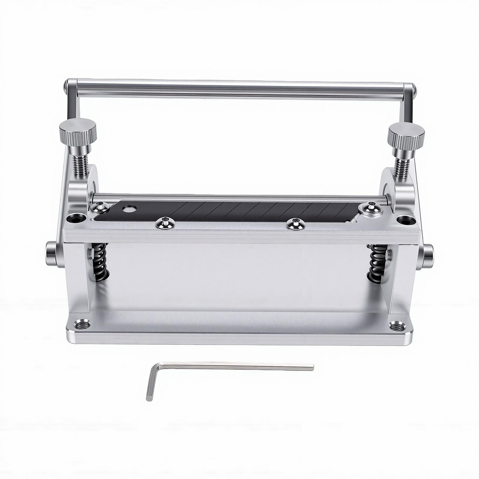 Vestidos Black Leather Skiver Manual Skiving Machine Adjustable Thickness Leather Splitter Tool For Belts Straps Leathercraft