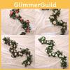 Rose Artificial 25m Leaf Garland Silk Flower Vine Ivy Wedding Garden Decor Home