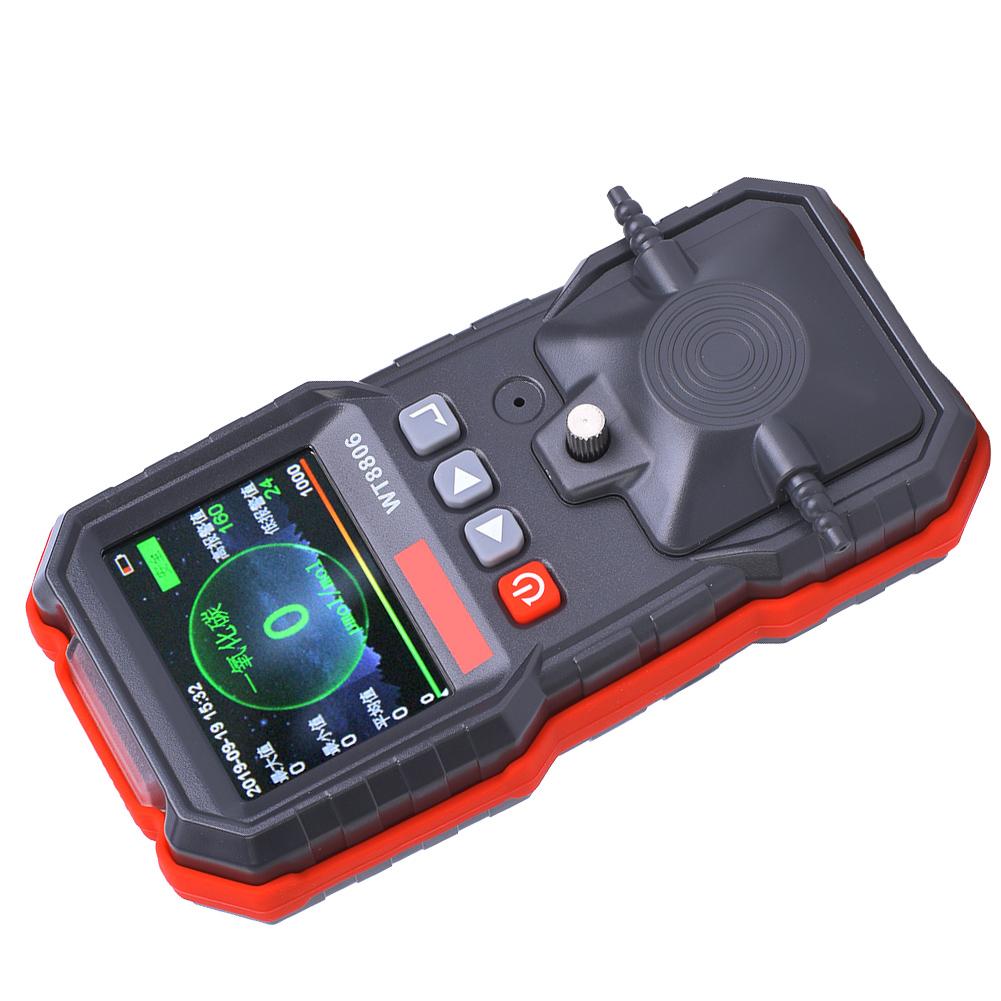 WT8806 Handheld Carbon Monoxide Meter Color Screen CO Gas Tester Monitor with LED Alarm 0 1000mol