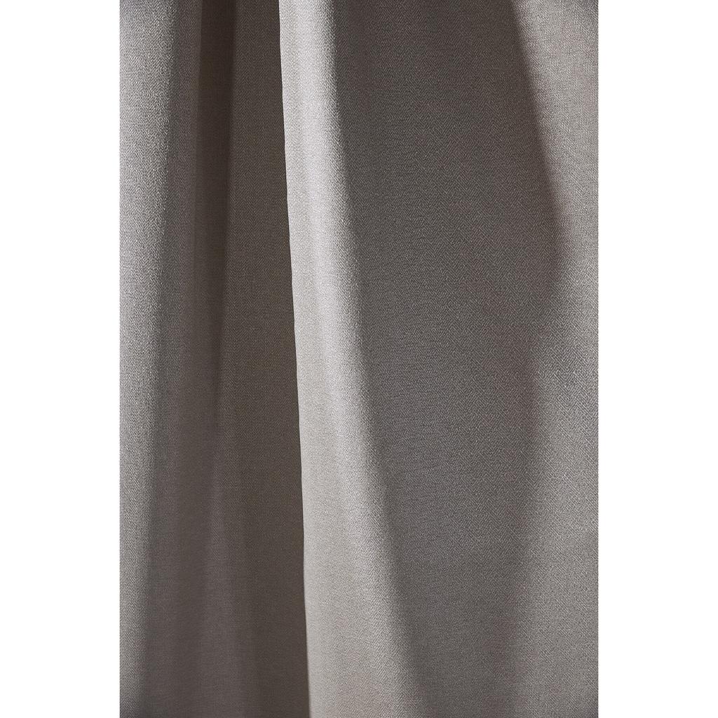 Beige -color Self -geometric Patterned Jacquard Background Curtain