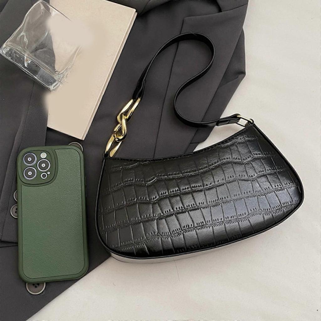 Retro PU Handbag Multipurpose Carry Option Spacious Compartment Modern Shoulder Bag  Evening Purse For Women and Girls  Yellow
