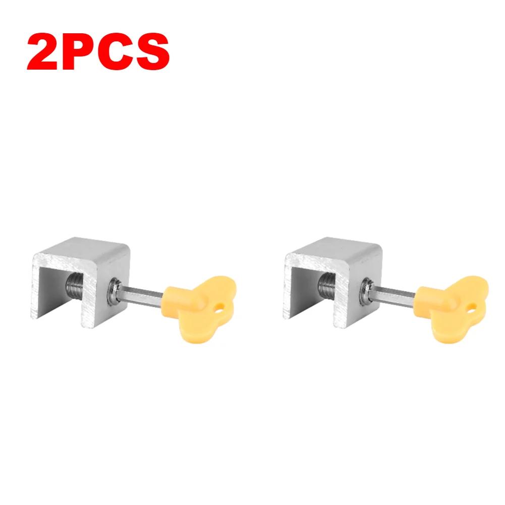 1-10Pcs Window Lock Security Lock Limit Sliding Door Windows Restrictor Child Safety Anti-theft Door Stopper Home Improvement