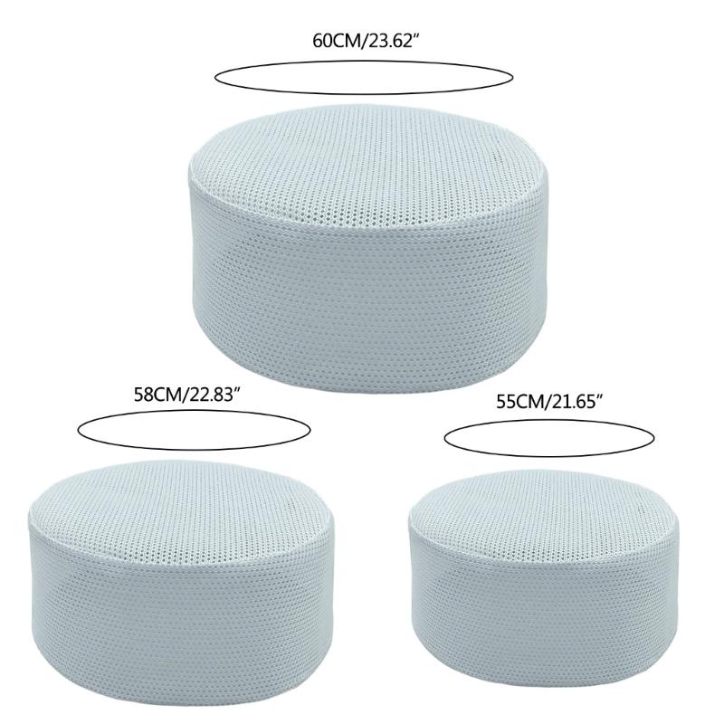 Namaz Muslims Men Prayer Hat White Islamic Headwear Islamic Beanie Cap