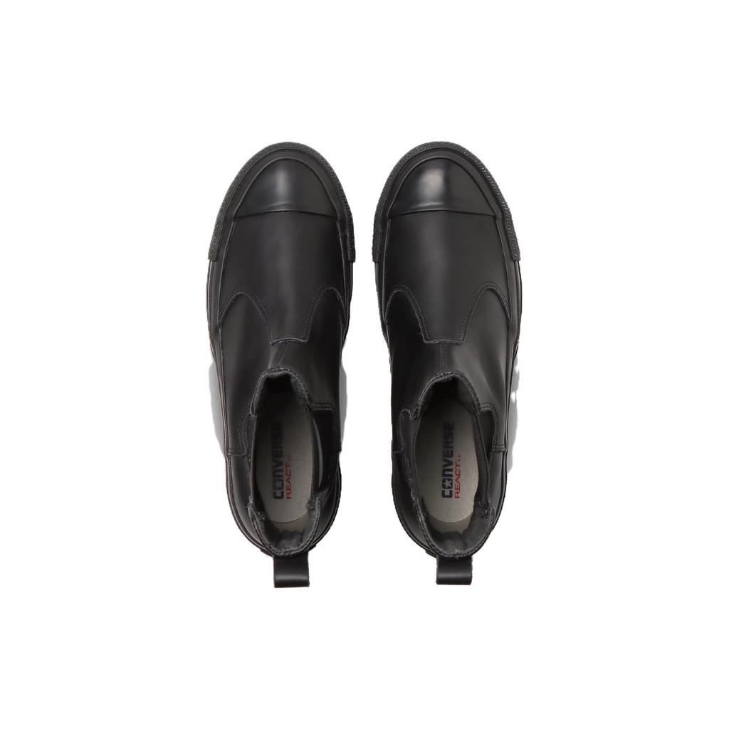 Converse All Star Leather Sg Chunk Shin-Hi High-Top Sports Casual Shoes Unisex Sneakers Black 31308030