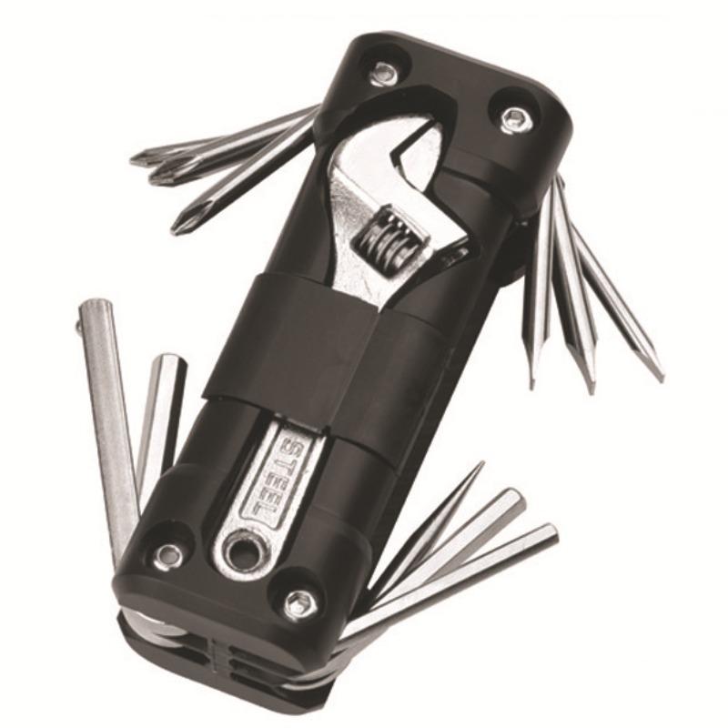 Multi-Function Pocket Tool Versatile Bicycle Tool Screwdrivers with Tire Repair Tools, Compact Folding Tool for DIY & Home Use