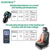 12V Built-in Car Seat Heater Kit Fit 1 Seat,Universal Alloy Wire Heating Pads Control Heated Switch System Wiring Harness