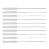 10Pcs Nylon Hair Hearing Aid Vent Brush Hearing Aid Cleaning Tool  For Hearing Aid Maintenance