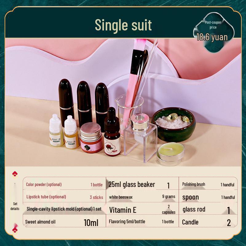 

DIY Handmade Lipstick Kit: Tools, Molds, & Color Pigments for Custom Lipstick Crafting