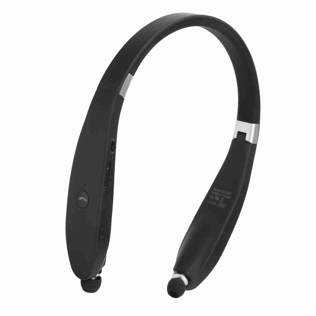 SX‑991 Wireless Stereo Bluetooth 5.0 Headset Telescopic Foldable Universal Sports  Earphone