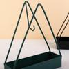 Triangular Shape Iron Mosquito Coil Holder Vertical Triangle Coil Tray Mosquito Incense Rack  Patio