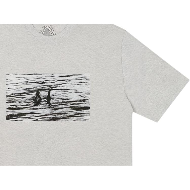 Palace Nessie T-Shirt Grey Marl Unisex Tops P25TS047