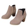 22 Spring New Short Boots and Ankle Boots Round Head Single Boots
