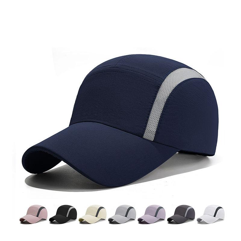 Men Women Summer New Quick-dry Mesh Baseball Caps Running Breathable Sunhat Sunscreen Cap Outdoor Casual Sports Hats Casquette