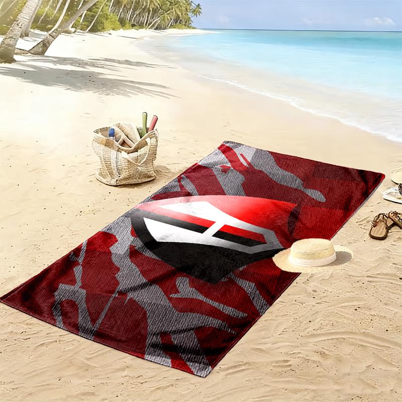 Atlas FC Print Beach Towel, Large Soft Quick Dry Towel for Beach Camping Swimming