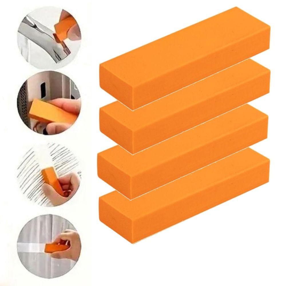 4Pcs Anti-Scratch Scale Eraser Stainless Steel Scratch Eraser  Water Stains Removal
