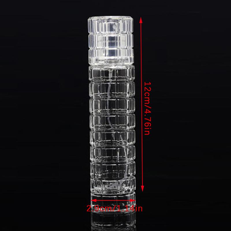 1Pc 30Ml Glass Perfume Bottle Portable Refillable Travel Cosmetic Container