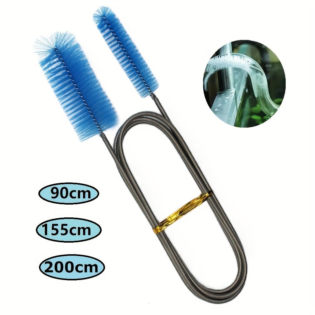 Pipe Cleaning Brush Air Pipe Flexible Double Head Hose Aquarium Accessories Water Tank Cleaner Water Filter Nylon 90/155/200cm/35.43/61.02/78.74inch