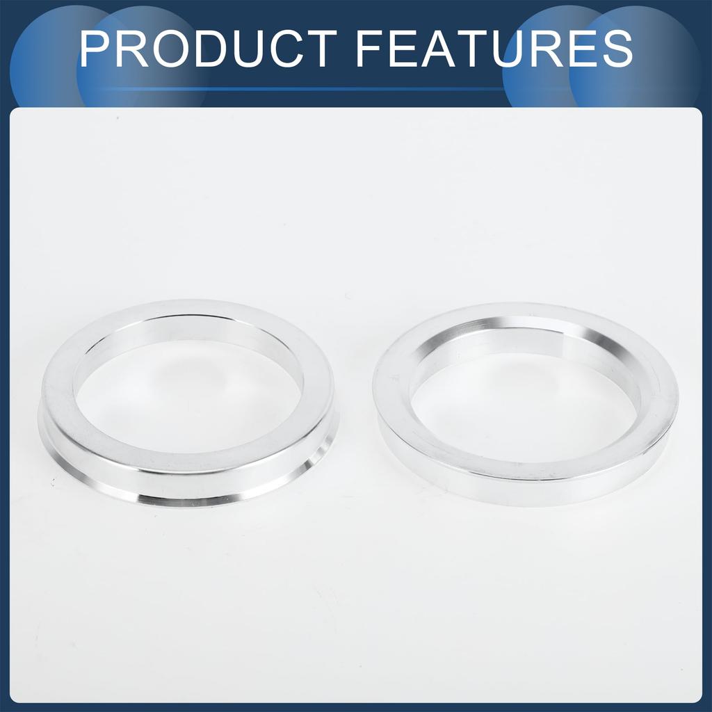 INFINAUTO Hub Centric Ring 57.1mm Inner Diameter to 73.1mm Outer