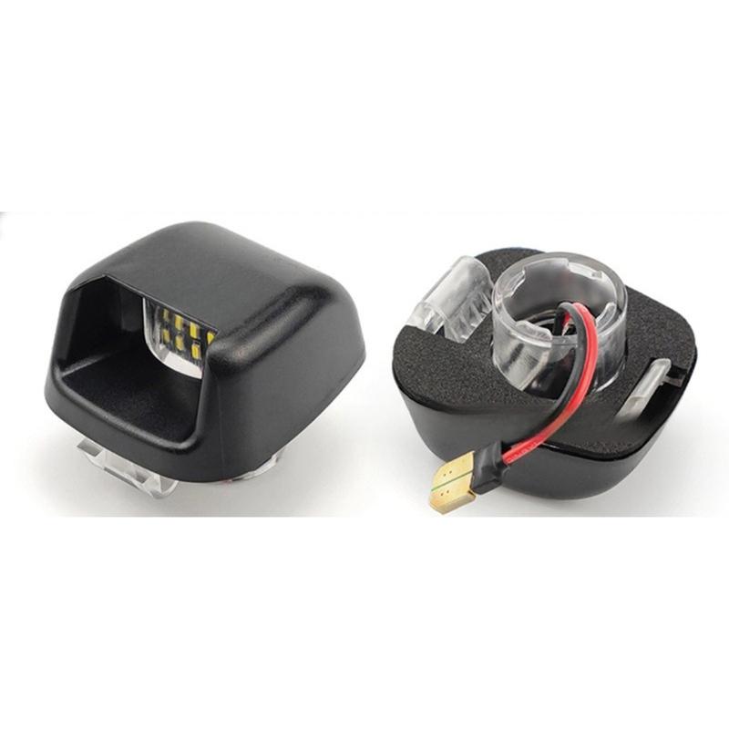 License Plate Light Compatible with Nissan Navara D40 Frontier Armada Titan Xterra Altima Car Accessories Rear License Light