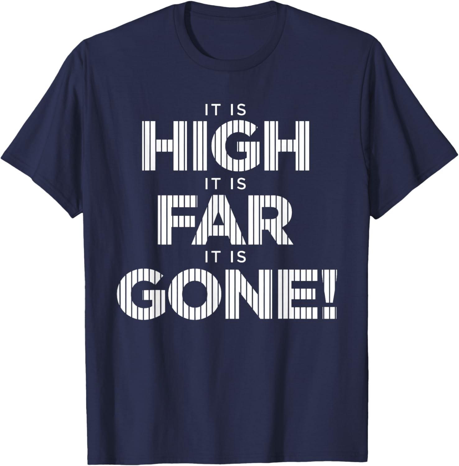It is High It is Far It is Gone Unisex T-Shirt S разноцветный