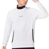 TaylorMade Windblock Crew Golf Club, White, Size Small, Men's, 2024FW, UN330