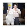 45cm lazy white rabbit plush doll plush toy plush animal plush toy