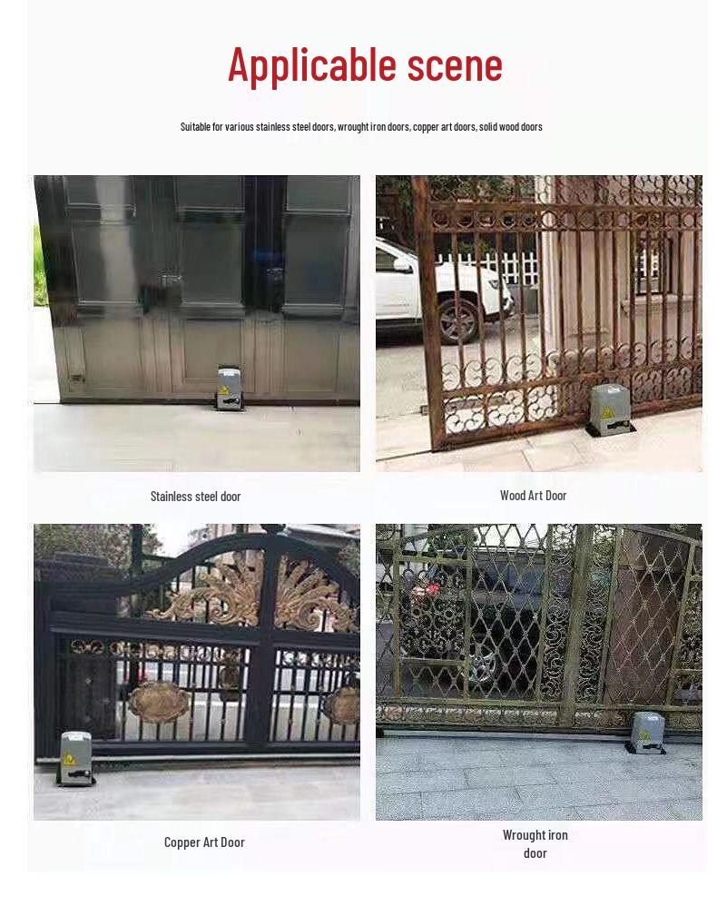 Automatic Sliding Door Motor with Remote Control for Electric Swing and Linear Doors