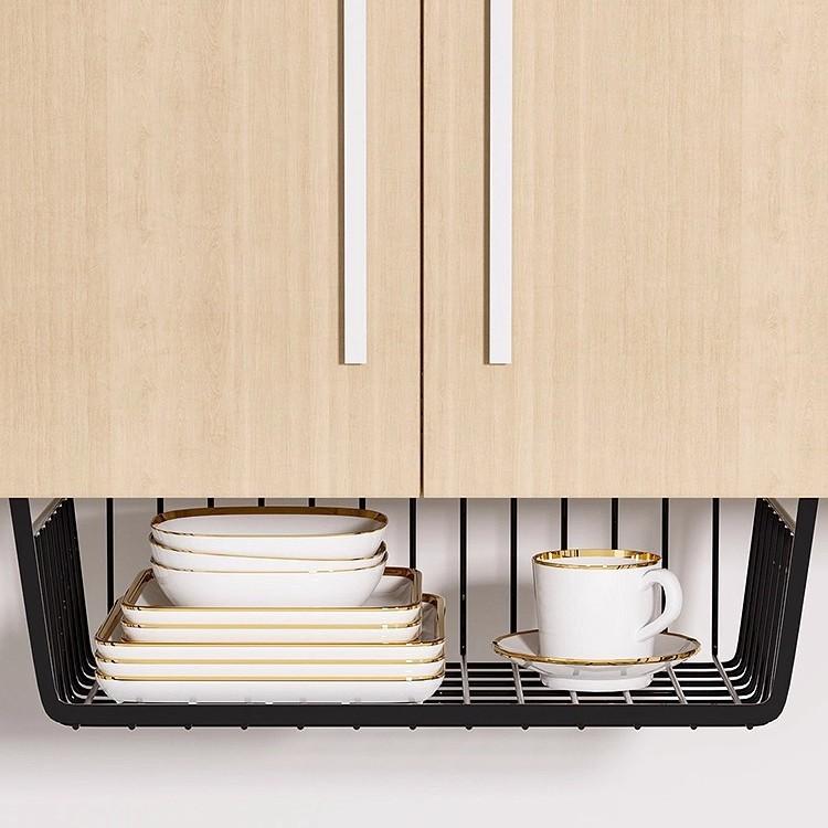 Multi-functional Hanging Storage Rack: Perfect for Dorms, Wardrobes, Kitchens.