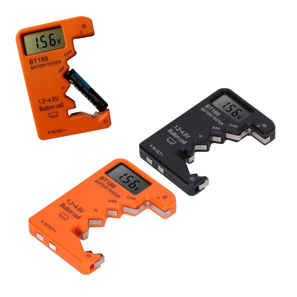 Digital Battery Tester Battery Checker Capacity Tester Meter Digital Display Tool for AA AAA 6F22 9V 1.5V