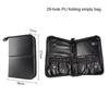 Zipper Large Capacity Folding Cosmetic Brush Storage Bag