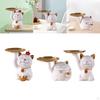 Statue with Storage Figurines Home Decor Creative for Entrance Apartment Entryway Shop Watches,