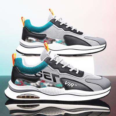 Men's Shoes New Fashion Super Running Shoes Flying Woven Breathable Mesh Low Top Casual Shoes Men's Sports Shoes