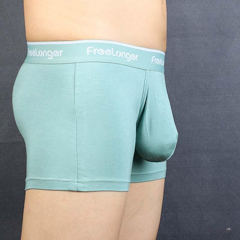 Tenké pánské spodní prádlo Sexy prodyšné šortky