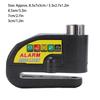 Bike Disc Brake Lock Anti Theft Electric Motorcycle Alarm Disc Lock with 110dB Alarm Sound for Motorbike Bike Scooter