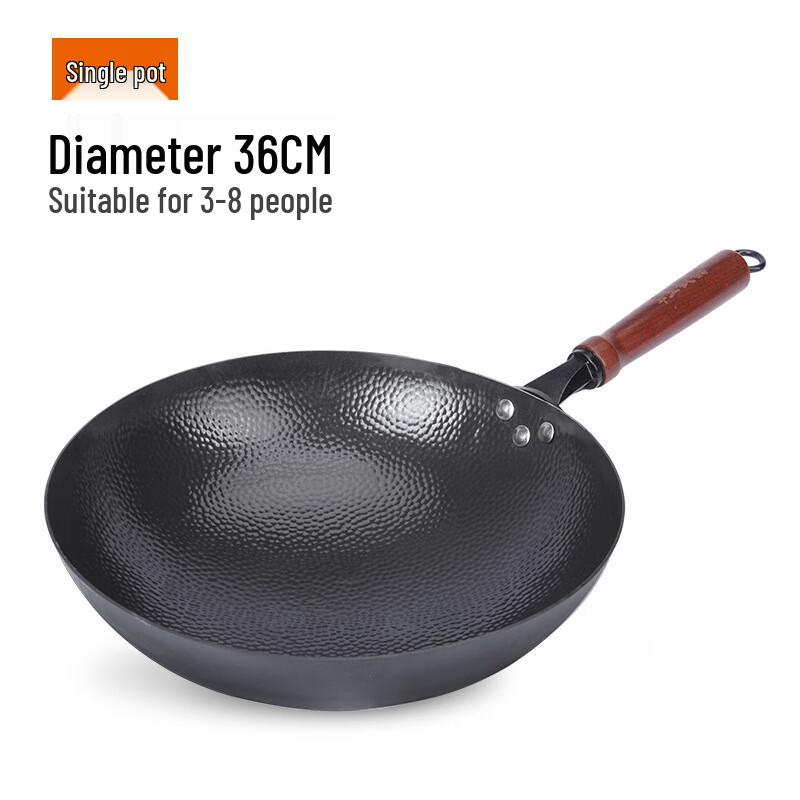 Hakka Style Zhangqiu Cast Iron Wok